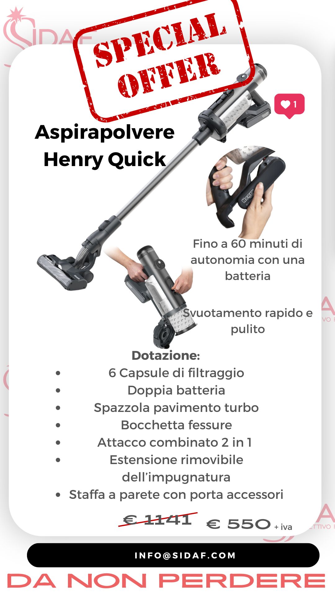 PROMO QUICK DOPPIA BATTERIA