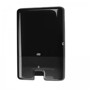 DISPENSER NERO ASCIUGAMANI INTERCALATI cod.552008